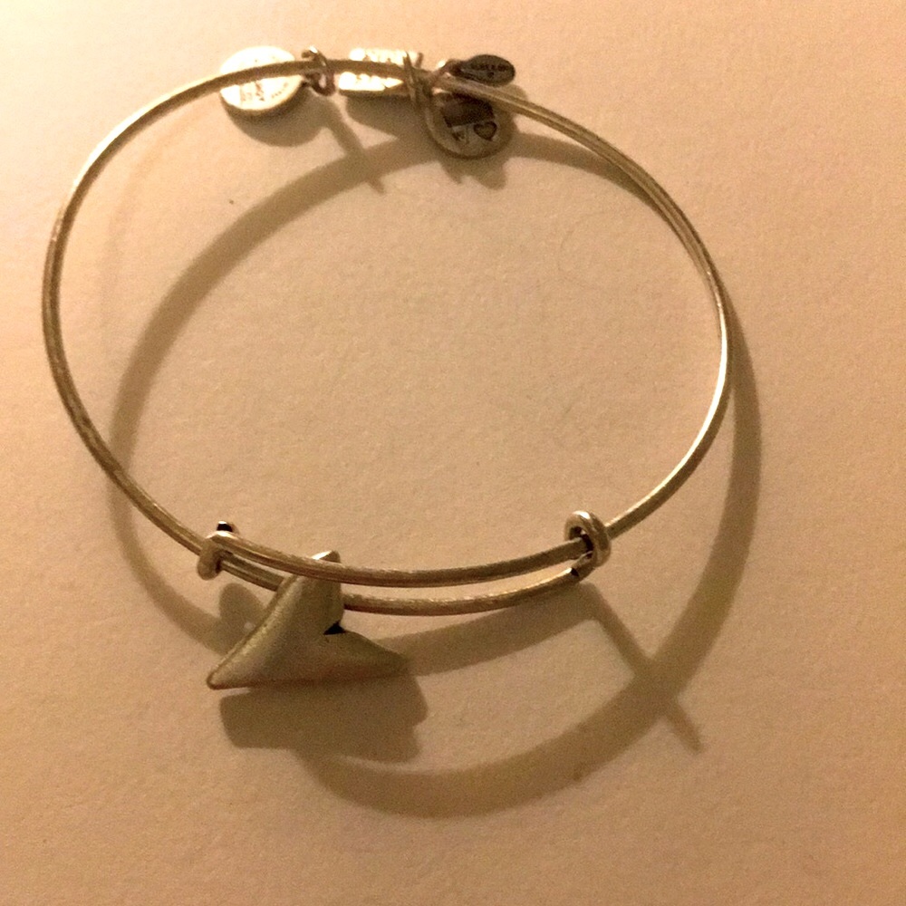 Alex and Ani shark fin bracelet